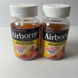 Airborne Original Immune Support Gummies Assorted Fruit Flavors 21ct (Pack of 2)